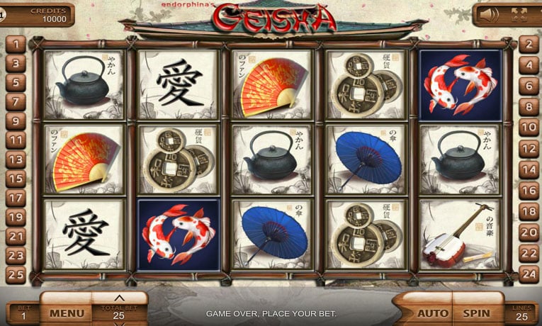 Geisha slot game demo