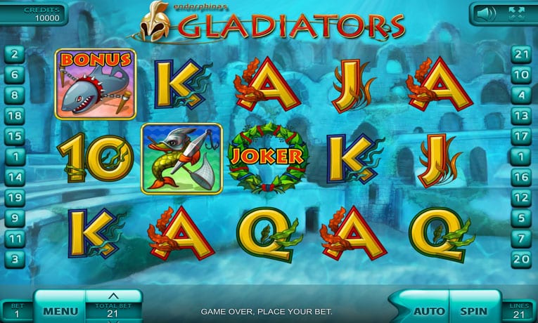 Gladiators slot game demo
