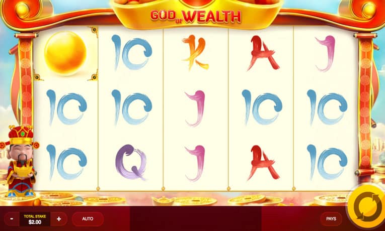 God of Wealth slot game demo