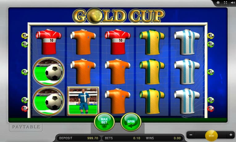 Gold Cup slot demo