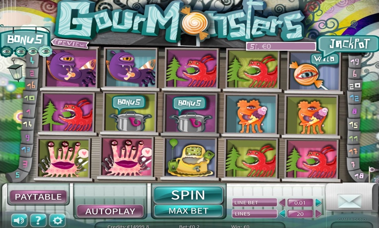 Gour Monsters demo slot