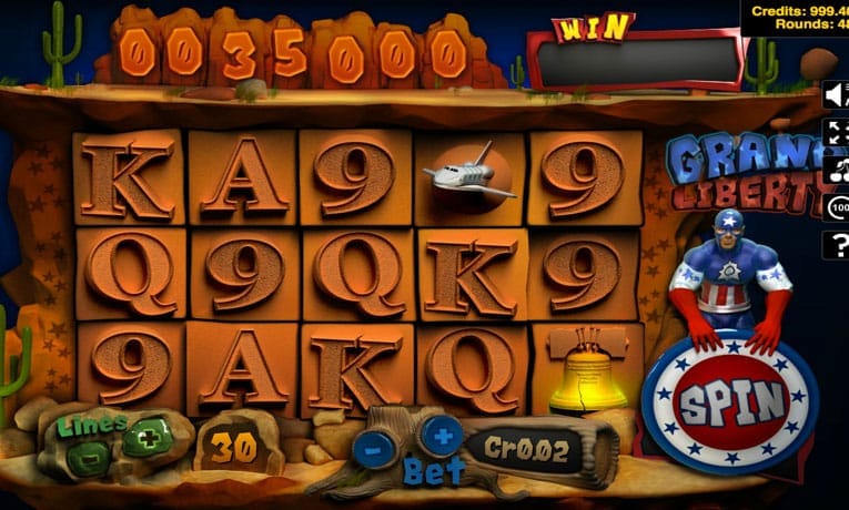Grand Liberty video slot demo