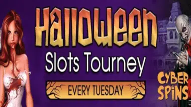 halloween slots tournament at cyber spins