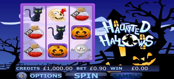 Haunted Hallows demo slots