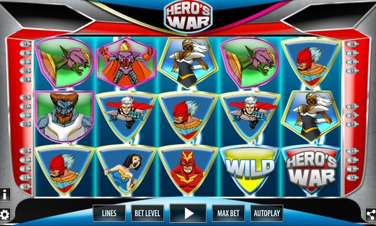 Hero's War demo slot