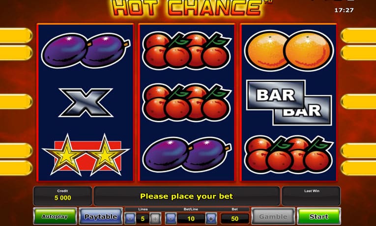 Hot Chance slot machine demo