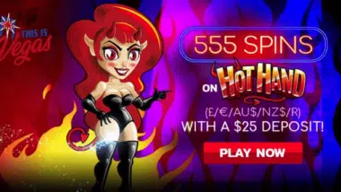 hot hand free spins this is vegas