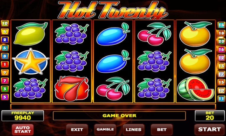Hot Twenty demo slot