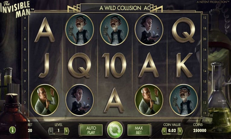 The Invisible Man slot demo