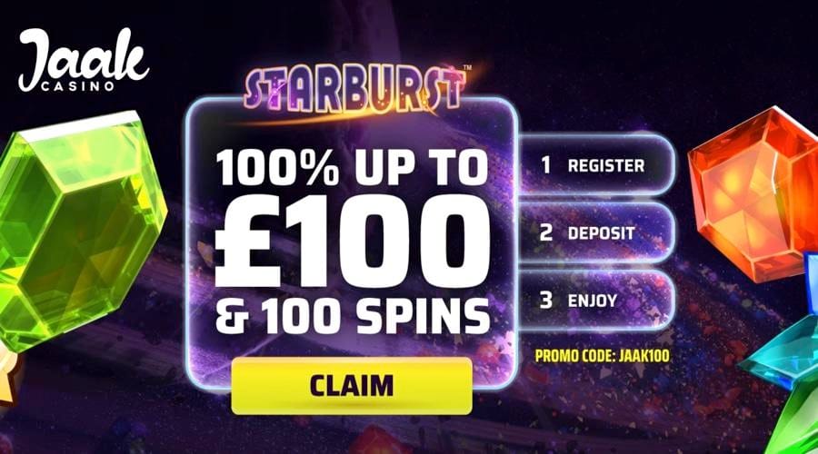 Jaak Casino Indskudsbonus opdateret 2024
