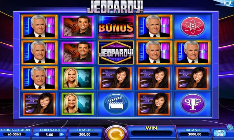 Jeopardy pokie machine demo