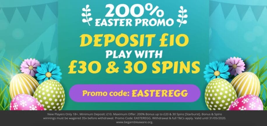 Kaiser Slots Easter promotion