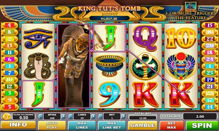 King Tut's Tomb demo slot