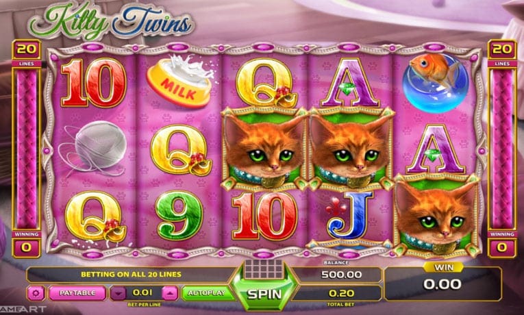 Kitty Twins demo slot