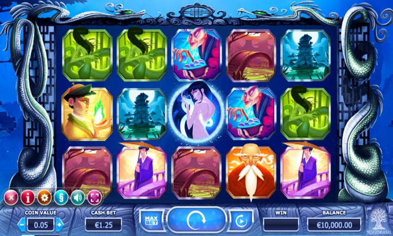 Legend of the White Snake Lady demo slot