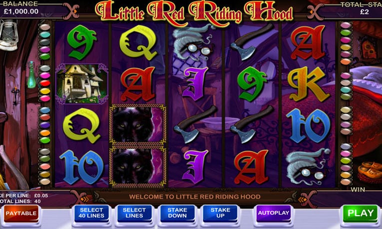 Little Red Riding Hood slot demo