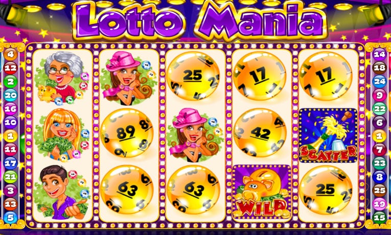 Lotto Mania video slot