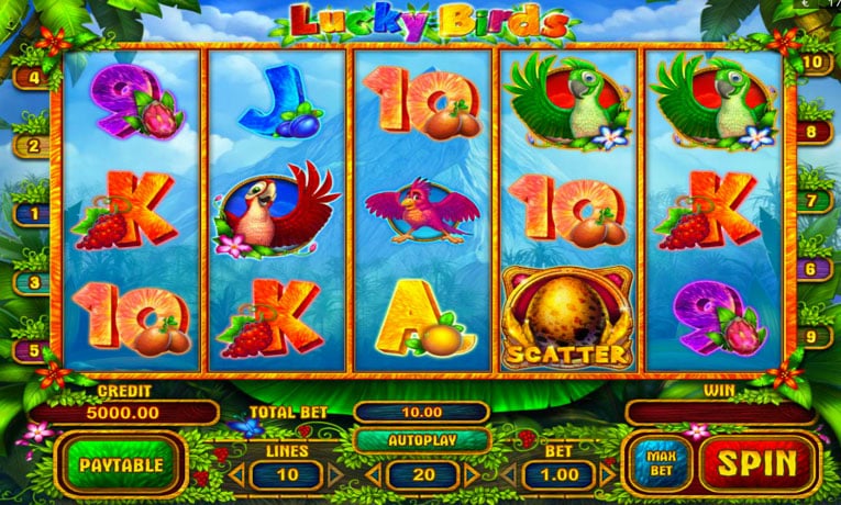 Lucky Birds slot game demo