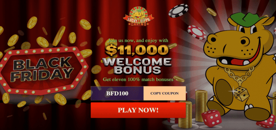 lucky hippo Black Friday offer