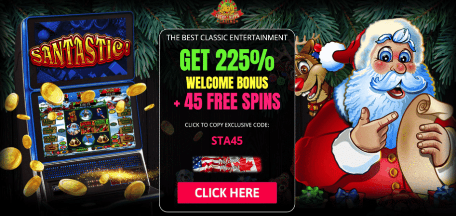 lucky hippo santastic slots bonus code