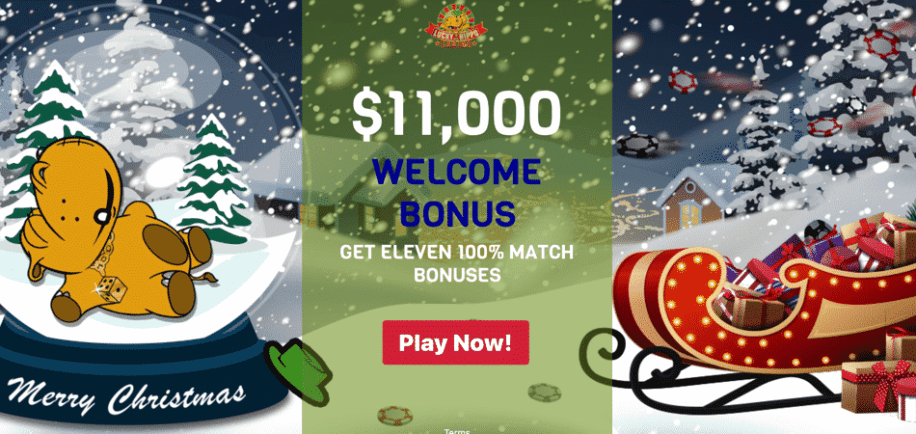 lucky hippo xmas cash match bonus code