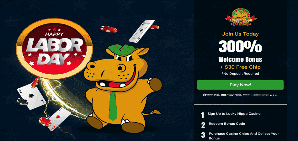 Lucky Hippo Code De Coupon Exclusif Pour La F te Du Travail