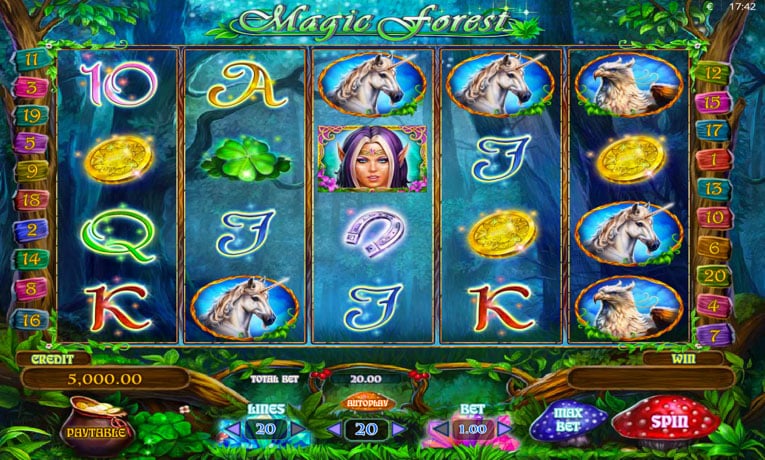 Magic Forest slot game demo