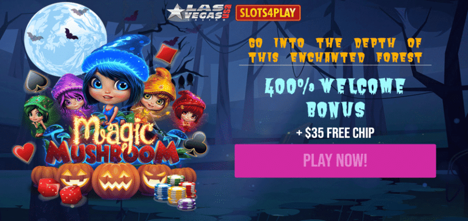 magic mushroom slots free chip bonus code