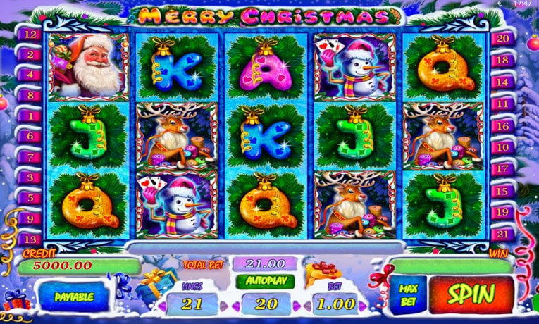 Merry Christmas slot game demo