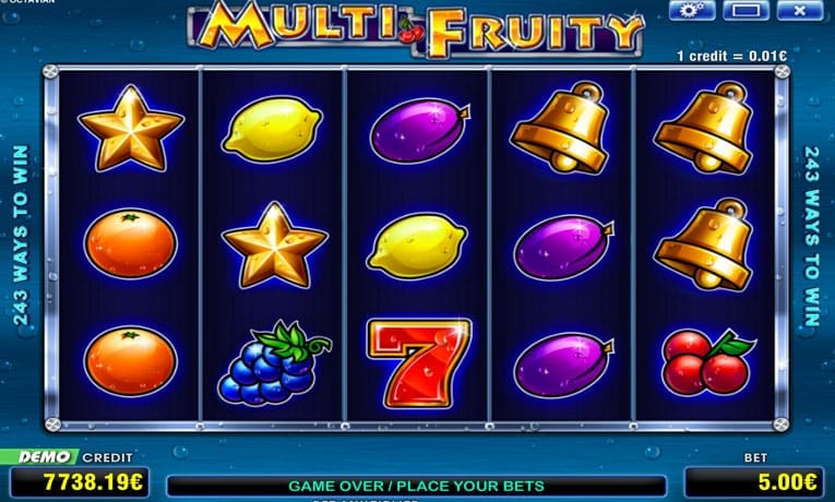Multi Fruity demo slot