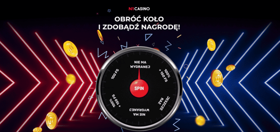 n1 casino wheel bonus
