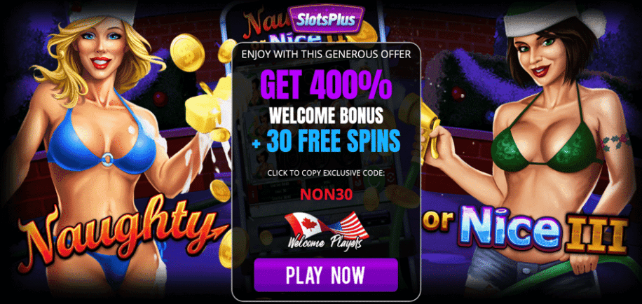naughty or nice 3 slots free spins bonus code
