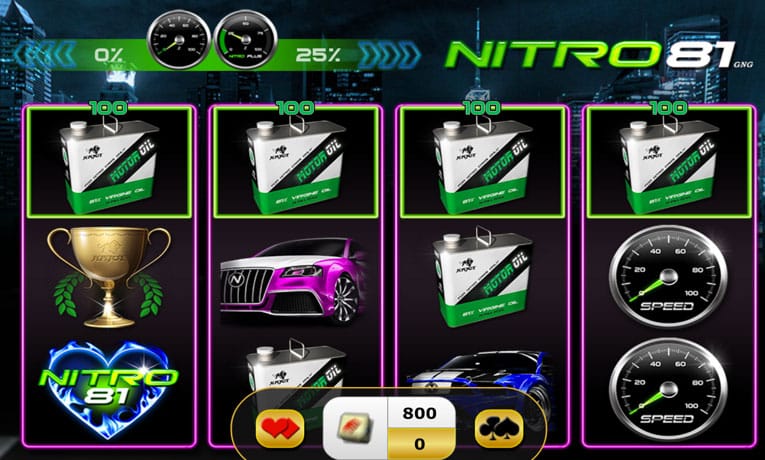 Nitro 81 slot demo