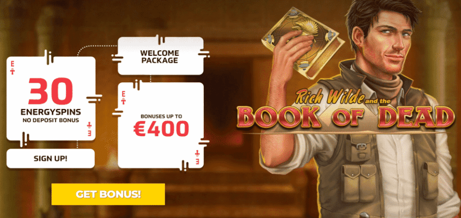 Energy Casino No Deposit Bonus Code