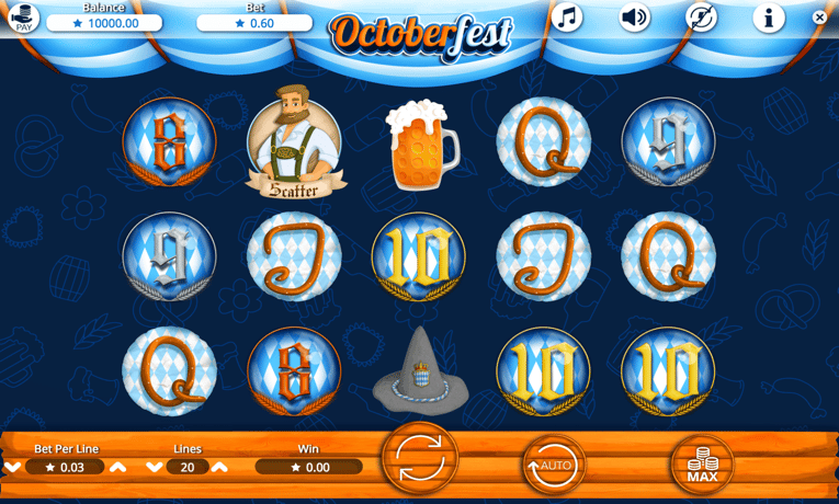Octoberfest slot machine demo