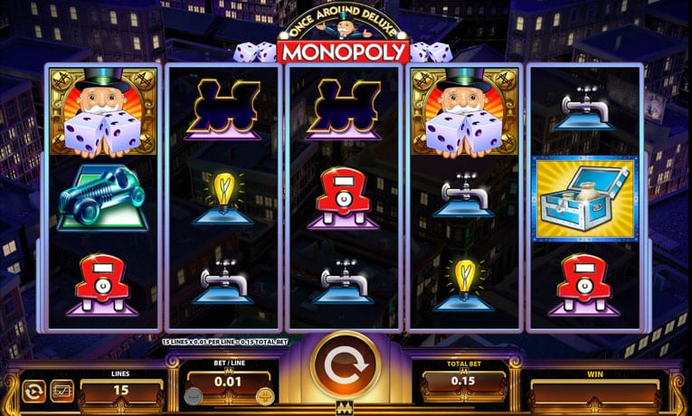 Monopoly Once Around Deluxe Slot demo
