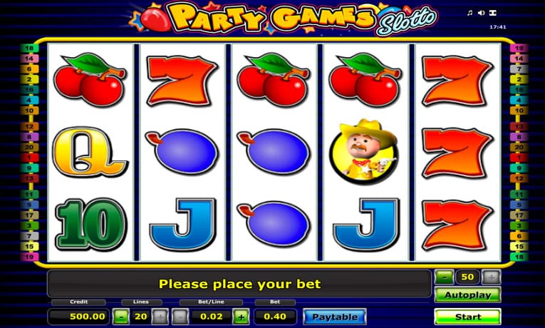 Party Games Slotto slot machine demo