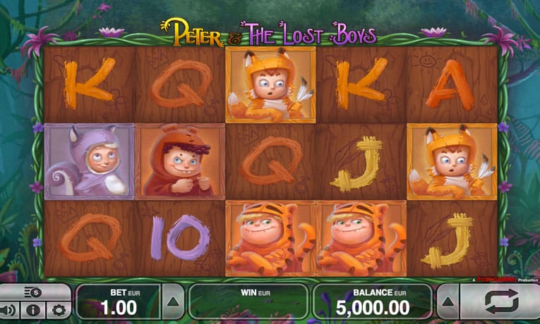 Peter and the Lost Boys slot demo