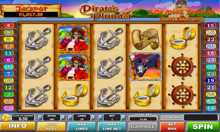 Pirates Plunder demo slot