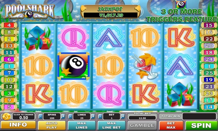 Pool Shark demo slot
