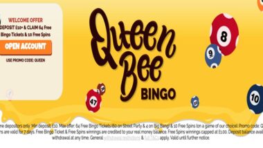 Queen Bee bingo promo code