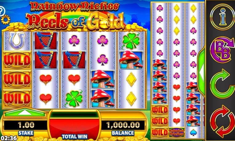 Rainbow Riches Reels of Gold demo slot