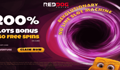 red dog cubee bonus code