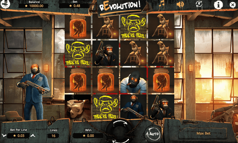 rEvolution slot machine demo