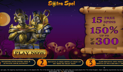 rise of dead free spins for halloween