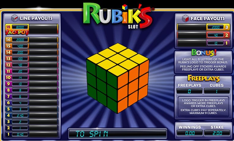 Rubik’s demo slot 