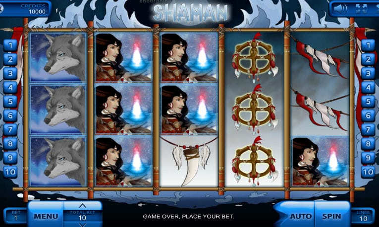 Shaman slot game demo