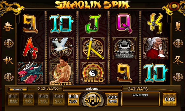 Shaolin Spin slot demo