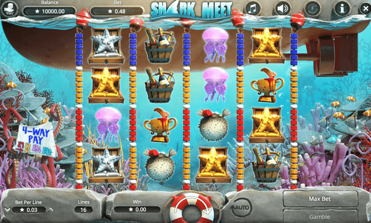 Shark Meet slot machine demo