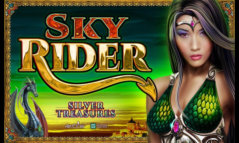 Sky Rider: Silver Treasures pokie machine demo